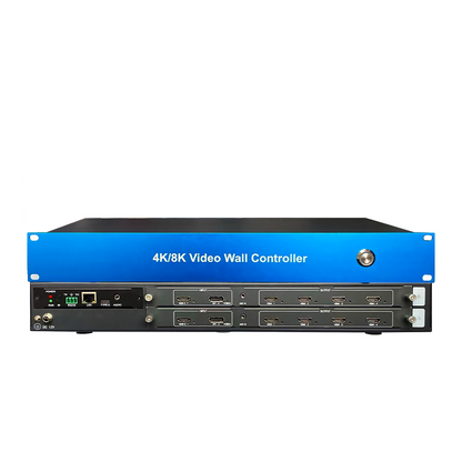 BIT-MSE-8K60Y-208Pro 8K60 Multi-Screen Extender | 2 In 8 Out | HDMI 2.1 & DP 1.4 | Video Wall Controller