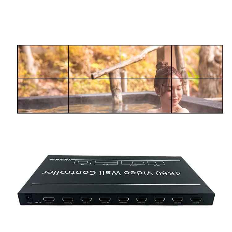 BIT-VWC-409R 4K 60Hz LCD Video Wall Controller Processor 2x2 3x3 HDMI DP Rotation Remote Control RS232