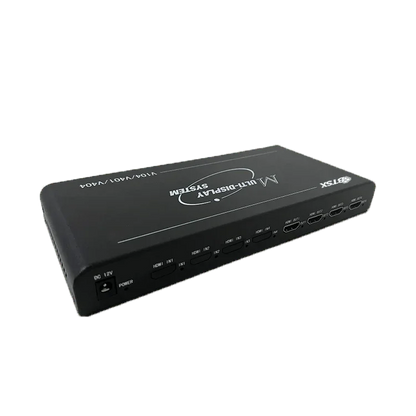 4K  LCD Video Wall Controller Processor 90/180/270 Rotation 1 In 4 Out HDCP - BITVISUS