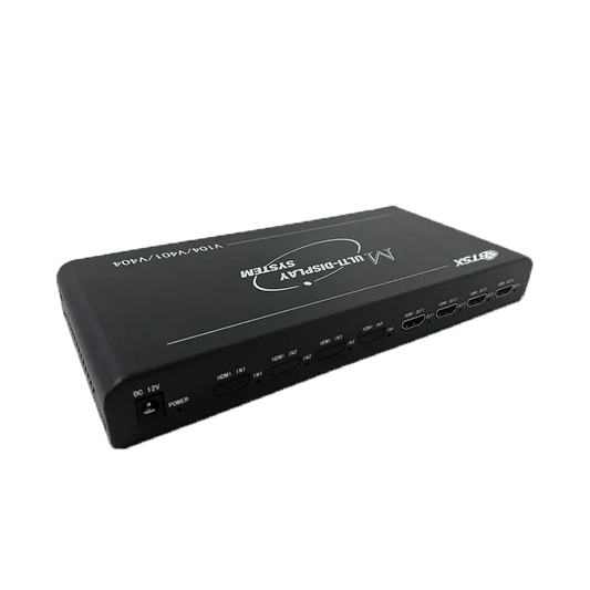 4K  LCD Video Wall Controller Processor 90/180/270 Rotation 1 In 4 Out HDCP - BITVISUS