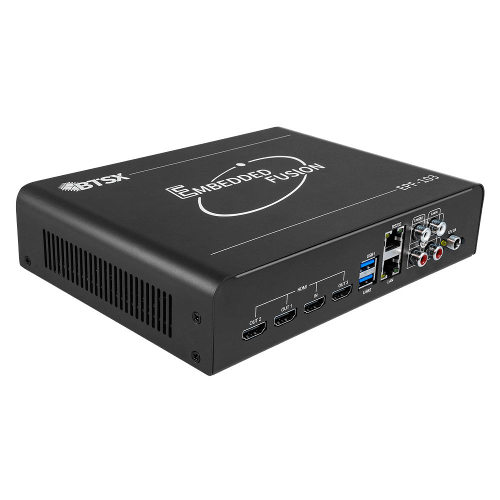 Edge Blending Processor Embedded Projection Fusion Server