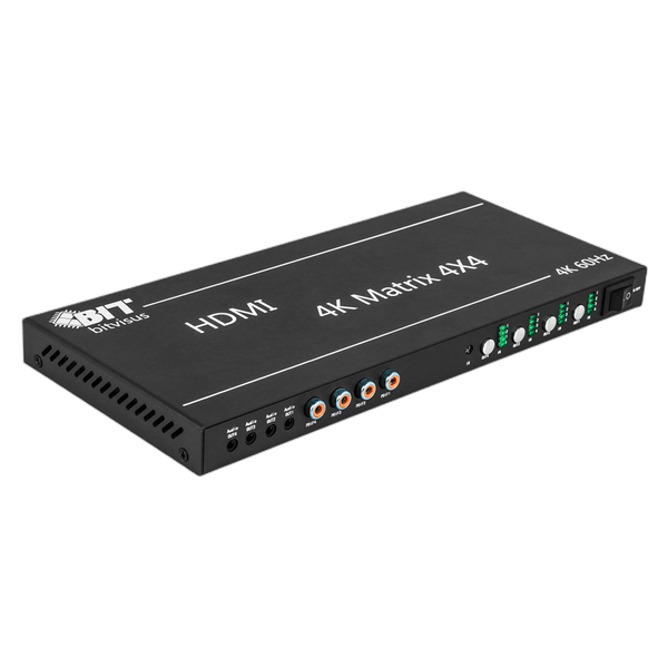 Digital 4x4 HDMI Matrix Splitter Switcher S/PDIF HDCP IR RS232