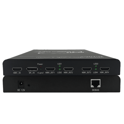 BIT-MSE-4K60-104PRO 4K60Hz 2x2 1x4 4x1 1x3 3x1 Video Wall Controller HDMI/DP 2 Inputs 4 Outputs