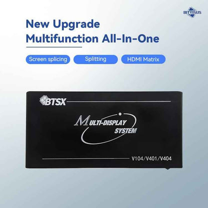 MultiViewer Splicing 2x2 1x4 4x1 1x3 3x1 4 In 4 Out HDMI Matrix Video Wall Controller Processor Splitter Video HDMI Switcher