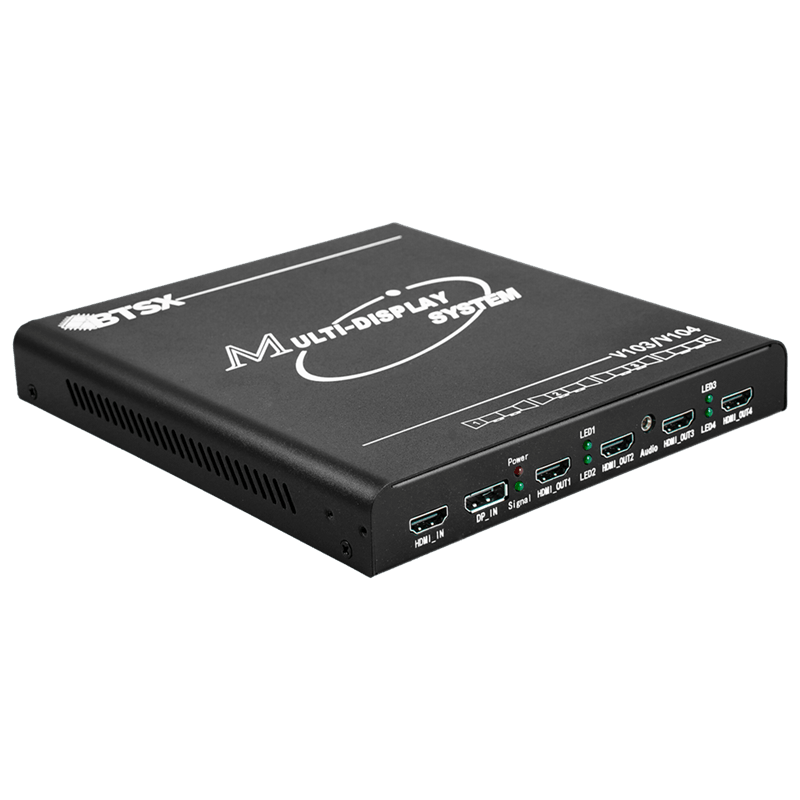 BIT-MSE-4K60-104PRO 4K60Hz 2x2 1x4 4x1 1x3 3x1 Video Wall Controller HDMI/DP 2 Inputs 4 Outputs