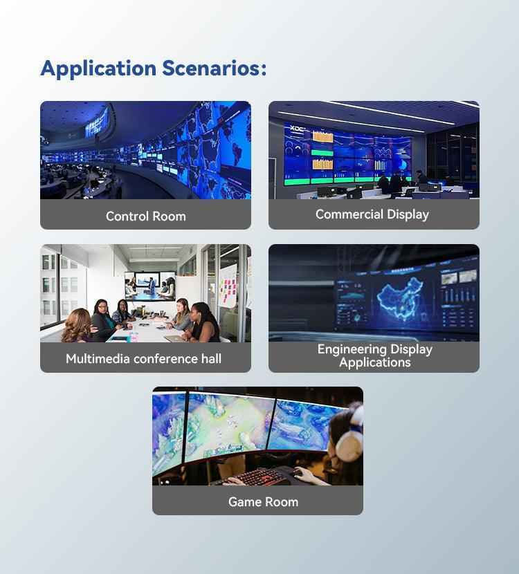 MultiViewer Splicing 2x2 1x4 4x1 1x3 3x1 4 In 4 Out HDMI Matrix Video Wall Controller Processor Splitter Video HDMI Switcher