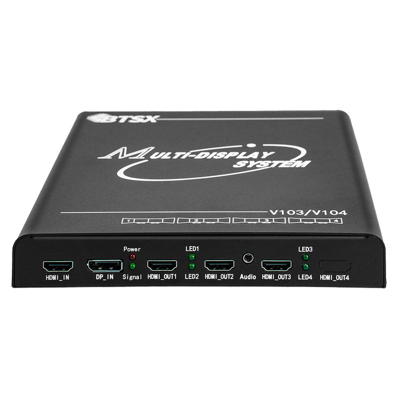 BIT-MSE-4K60-103PRO 4K60Hz 1x3 3x1 1x2 2x1 Video Wall Controller Tv Wall Processor HDMI/DP 1 Input 3 Outputs